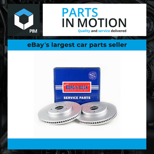 Brake discs pair vented - 2x,