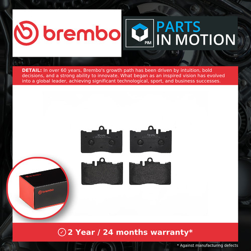Brake pads set - pads, fits