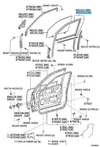 Lexus genuine front door - lexus,