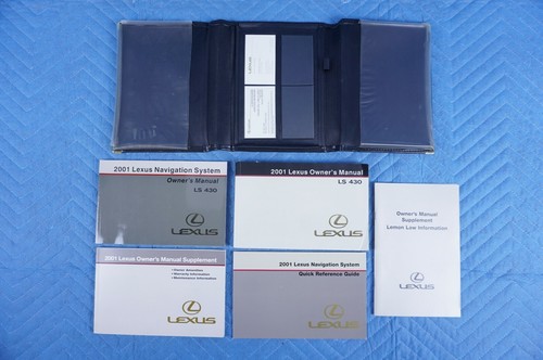 Lexus ls430 owners manual - lexus,