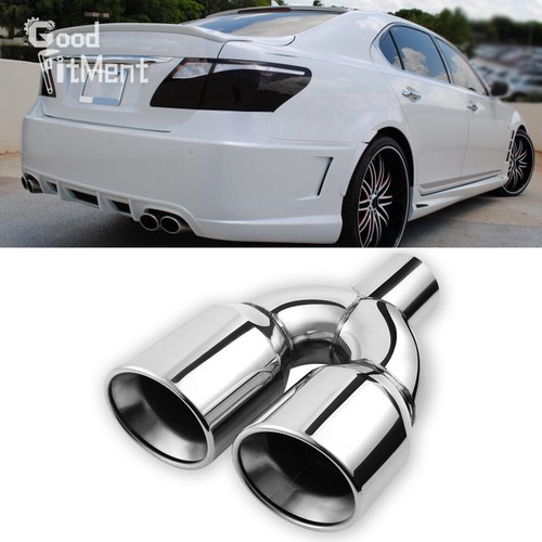 Dual exhaust pipe tips - exhaust,