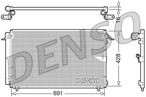Fits lexus 430 condenser - ls,